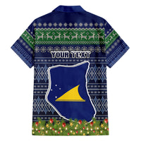 personalised-tokelau-christmas-kid-hawaiian-shirt-coat-of-arms-and-map-beautiful-merry-xmas-snowflake