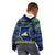 Personalised Tokelau Christmas Kid Hoodie Coat of Arms and Map Beautiful Merry Xmas Snowflake LT03 - Polynesian Pride