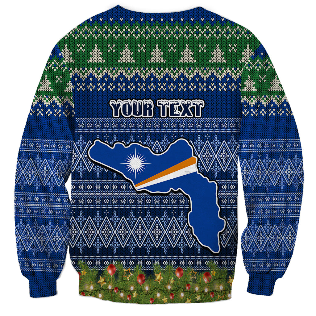 personalised-marshall-islands-christmas-sweatshirt-coat-of-arms-and-map-beautiful-merry-xmas-snowflake
