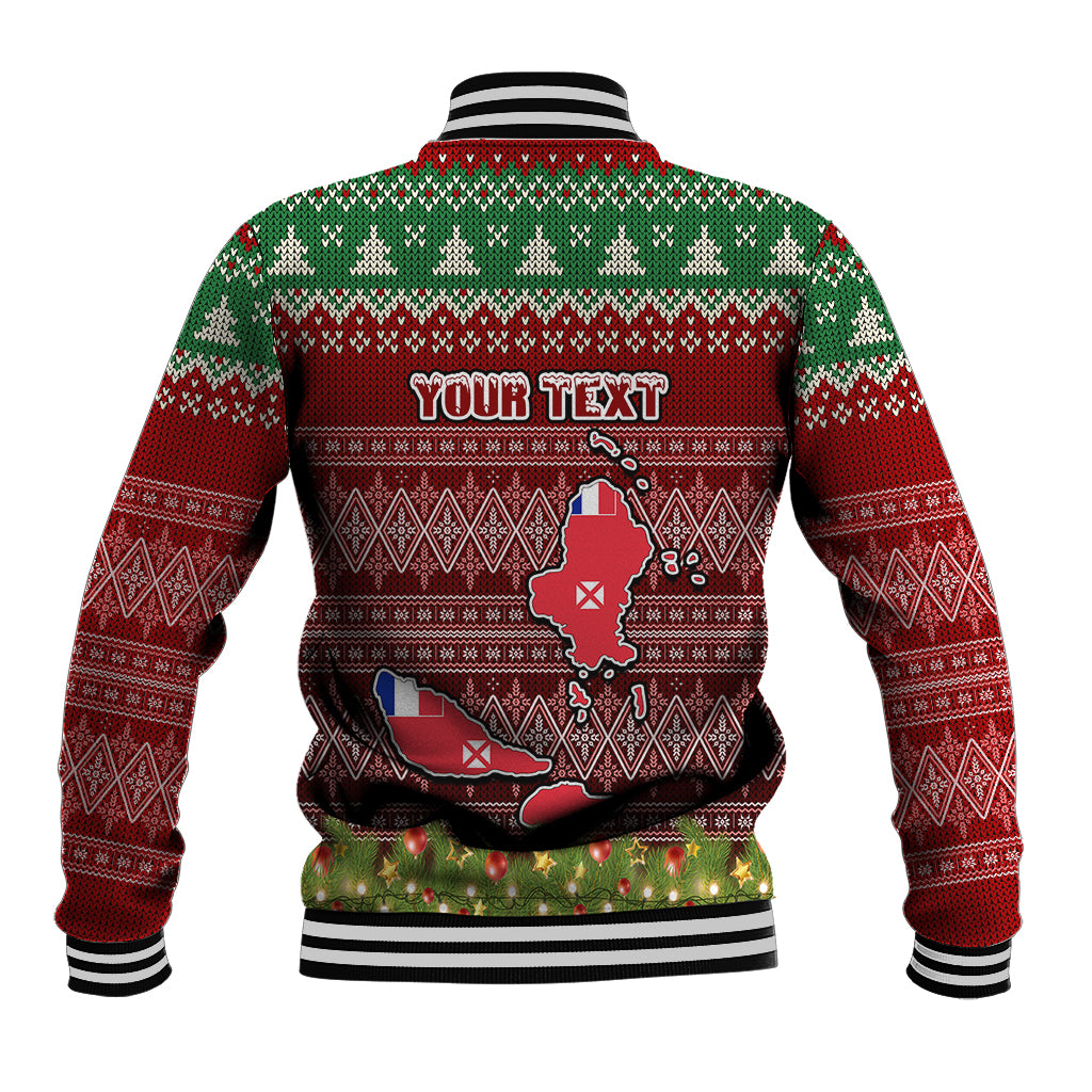 personalised-wallis-and-futuna-christmas-baseball-jacket-coat-of-arms-and-map-beautiful-merry-xmas-snowflake