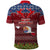 French Polynesia Christmas Polo Shirt Coat of Arms and Map Beautiful Merry Xmas Snowflake LT03 - Polynesian Pride