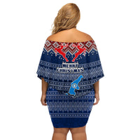 northern-mariana-islands-christmas-family-matching-off-shoulder-short-dress-and-hawaiian-shirt-coat-of-arms-and-map-beautiful-merry-xmas-snowflake