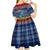 northern-mariana-islands-christmas-kid-short-sleeve-dress-coat-of-arms-and-map-beautiful-merry-xmas-snowflake