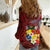 Tonga Humpback Whale Women Casual Shirt National Seal with Hibiscus and Polynesian Tattoo