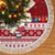 Personalised Palau Christmas Tree Skirt Snowman and Palau Coat of Arms Maori Tribal Xmas Style LT03 - Polynesian Pride