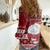 Personalised Palau Christmas Women Casual Shirt Snowman and Palau Coat of Arms Maori Tribal Xmas Style LT03 - Polynesian Pride