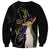 New Zealand Hoiho Sweatshirt Maori Art Tattoo and Silver Fern