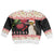 New Zealand Merry Christmas Kid Ugly Christmas Sweater Hoiho Xmas - Haka Dance and Pohutukawa