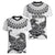 Custom New Zealand Women V Neck T Shirt Tui Bird and Koru Circle Mix Silver Fern Pattern LT03 - Polynesian Pride