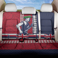 Honolulu Running 2024 Back Car Seat Cover Marathon Competition Hula Runner and Kakau Art Tattoo