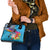 Honolulu Anniversary 52nd Running Shoulder Handbag Marathon Competition Kakau Pattern Blue Color