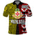 Tonga Kolisi Tonga Polo Shirt Ngatu and Geometric Pattern LT03 Red - Polynesian Pride