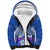 Polynesian Valentine Day Sherpa Hoodie Love Couple Turtle Maori Hibiscus Blue LT03 Unisex Blue - Polynesian Pride