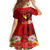 Hawaii Valentine Day Family Matching Summer Maxi Dress and Hawaiian Shirt Couple on Beach mix Hibiscus and Polynesian Tattoo LT03 - Polynesian Pride