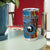Personalised Australia and Fiji Together Tumbler Cup Tribal Palm Tree with Tapa and Aboriginal Animals Half Style