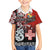 Personalised Aotearoa and Tonga Together Family Matching Summer Maxi Dress and Hawaiian Shirt Manaia and Tongan Tribal Cross - Taniko and Ngatu Art Tattoo