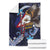 American Samoa Flag Day Blanket Bald Eagle with Uatogi and Fue - Polynesian and Floral Tribal Tattoo