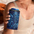 New Zealand Connecting with Seas 4 in 1 Can Cooler Tumbler Maori Tribal and Sea Animals Tattoo - Sea Texture Glass Style