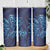 New Zealand Connecting with Seas Skinny Tumbler Maori Tribal and Sea Animals Tattoo - Sea Texture Glass Style