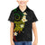 Polynesian Spiral Tribal Tattoo Family Matching Mermaid Dress and Hawaiian Shirt Reggae Color