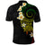 Polynesian Spiral Tribal Tattoo Polo Shirt Reggae Color