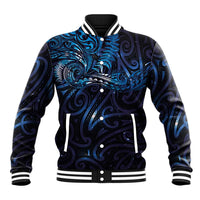 New Zealand New Year-Matariki Baseball Jacket Aotearoa Maori Tattoo Galaxy Sky LT03 Unisex Multicolor - Polynesian Pride