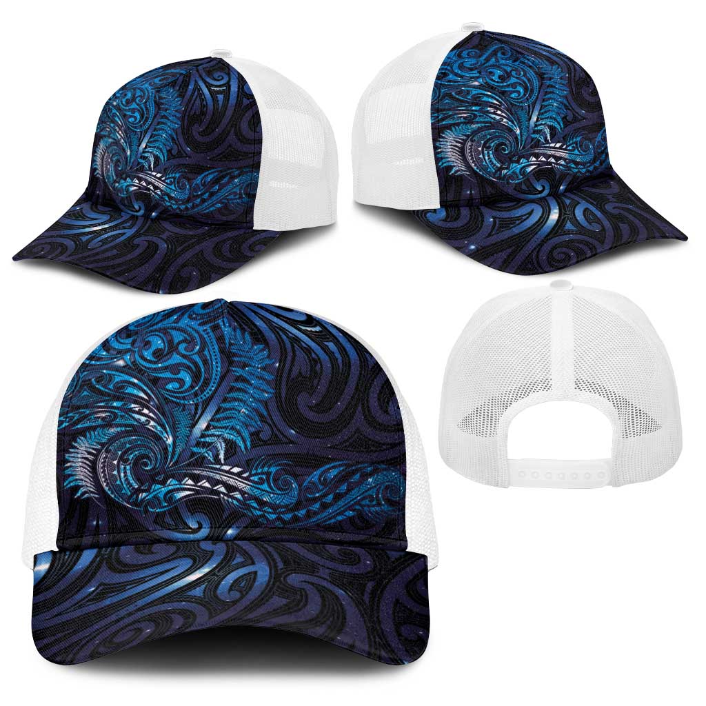 New Zealand New Year-Matariki Baseball Net Cap Aotearoa Maori Tattoo Galaxy Sky LT03 - Polynesian Pride