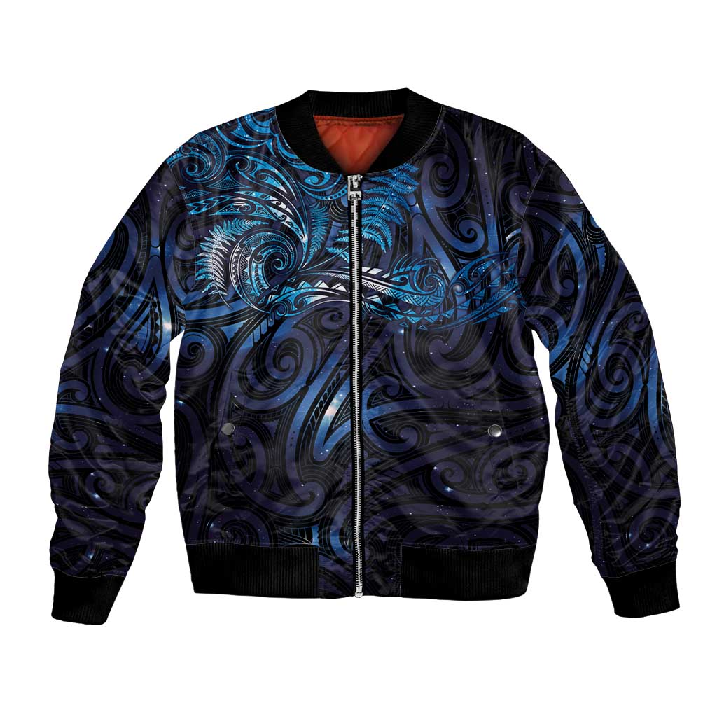 New Zealand New Year-Matariki Bomber Jacket Aotearoa Maori Tattoo Galaxy Sky