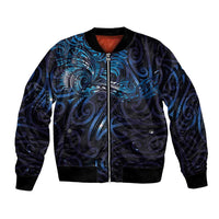 New Zealand New Year-Matariki Bomber Jacket Aotearoa Maori Tattoo Galaxy Sky