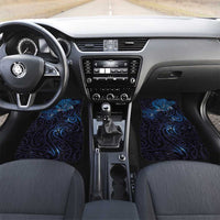 New Zealand New Year-Matariki Car Mats Aotearoa Maori Tattoo Galaxy Sky LT03 Set 2pcs - Front Multicolor - Polynesian Pride