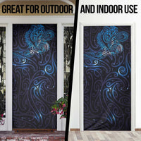 New Zealand New Year-Matariki Door Cover Aotearoa Maori Tattoo Galaxy Sky
