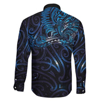 New Zealand New Year-Matariki Family Matching Off The Shoulder Long Sleeve Dress and Hawaiian Shirt Aotearoa Maori Tattoo Galaxy Sky