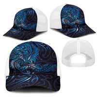 New Zealand New Year-Matariki Mesh Trucker Cap Aotearoa Maori Tattoo Galaxy Sky LT03 - Polynesian Pride