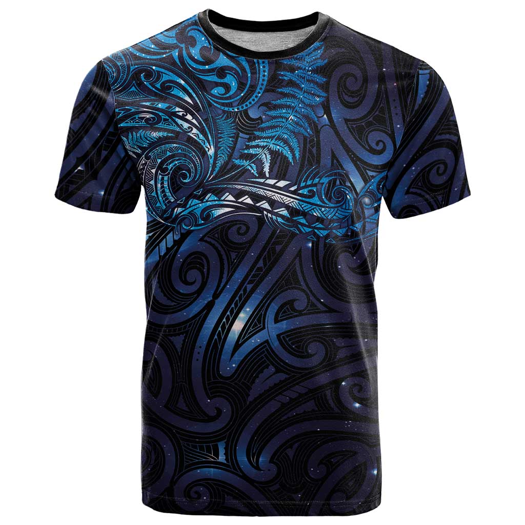 New Zealand New Year-Matariki T Shirt Aotearoa Maori Tattoo Galaxy Sky