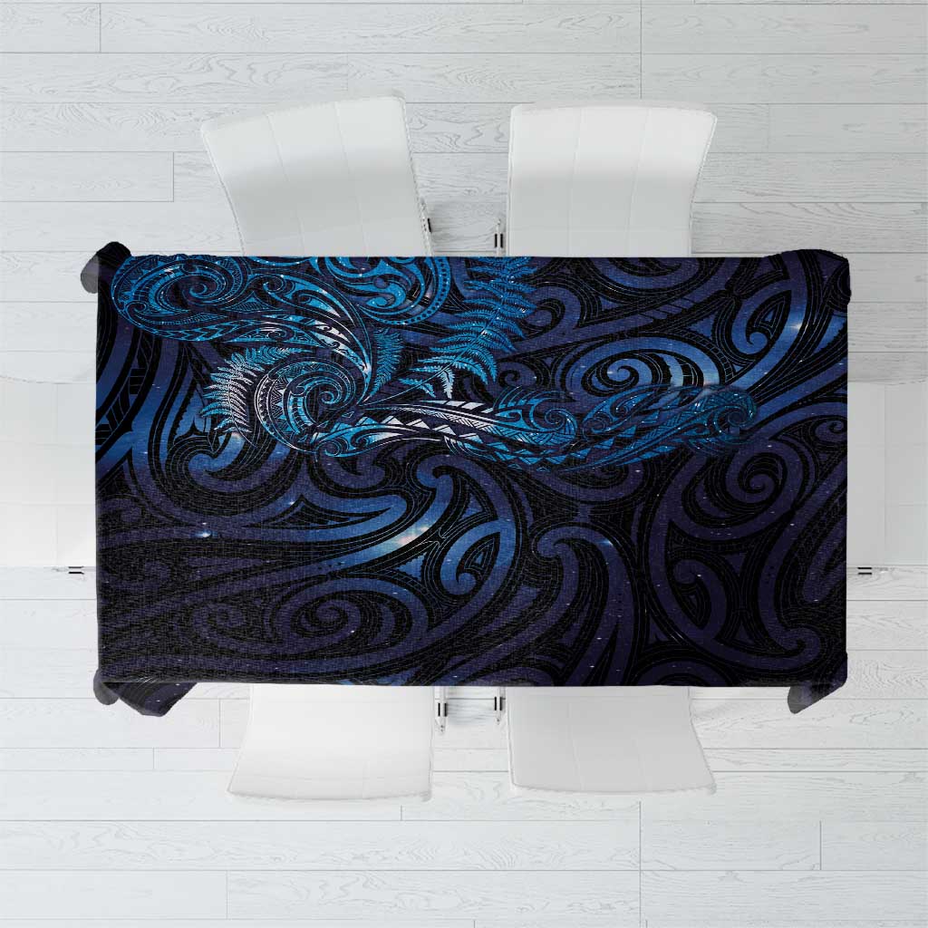 New Zealand New Year-Matariki Tablecloth Aotearoa Maori Tattoo Galaxy Sky LT03 Multicolor - Polynesian Pride
