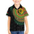 Vanuatu Tribal Tattoo with Namele Leaves Family Matching Summer Maxi Dress and Hawaiian Shirt