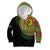 Vanuatu Tribal Tattoo with Namele Leaves Kid Hoodie