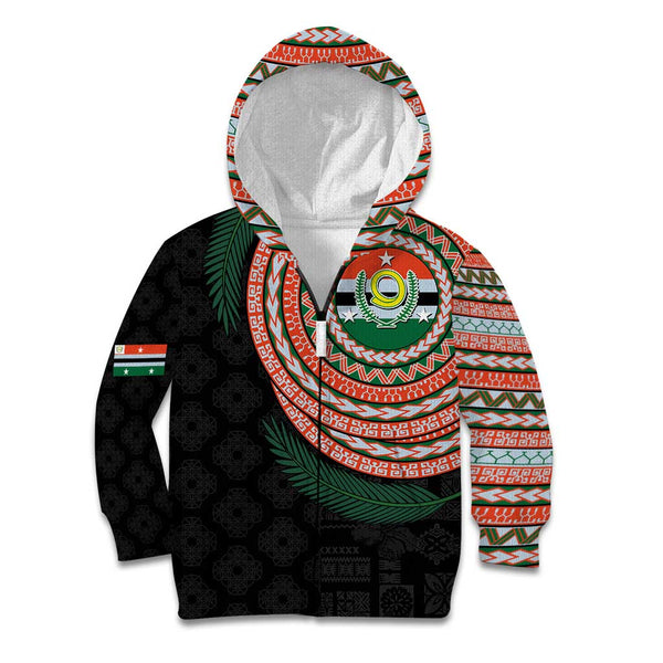 Penama Day Sherpa Hoodie Proud To Be A Ni-Van Beauty Pacific Flower LT03 main image 0