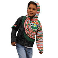 Penama Tribal Tattoo with Namele Leaves Kid Hoodie