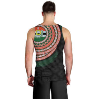 Penama Tribal Tattoo with Namele Leaves Men Tank Top