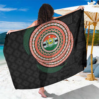 Penama Tribal Tattoo with Namele Leaves Sarong