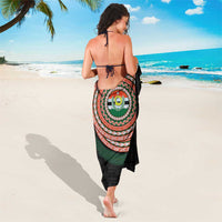 Penama Tribal Tattoo with Namele Leaves Sarong