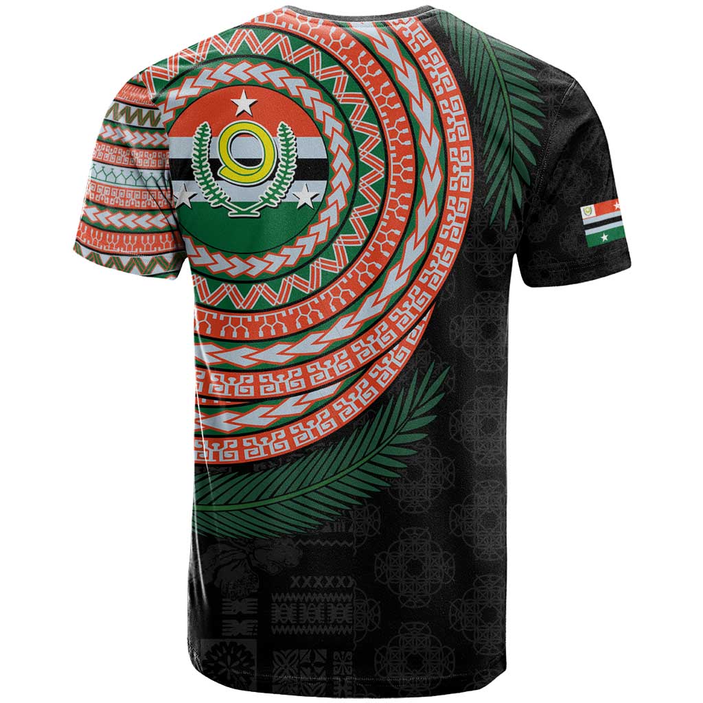 Penama Tribal Tattoo with Namele Leaves T Shirt