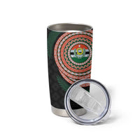Penama Tribal Tattoo with Namele Leaves Tumbler Cup