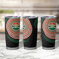 Penama Tribal Tattoo with Namele Leaves Tumbler Cup