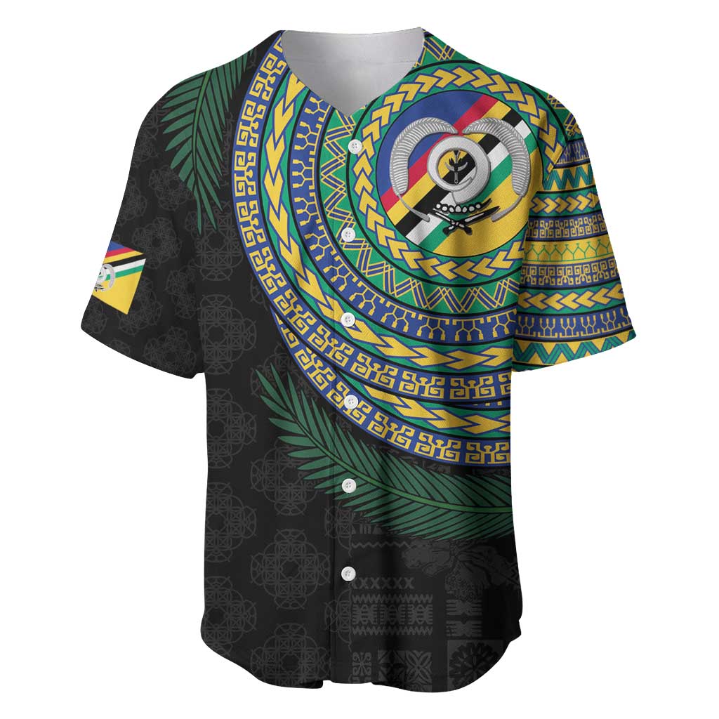 Torba Tribal Tattoo with Namele Leaves Baseball Jersey