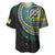 Torba Tribal Tattoo with Namele Leaves Baseball Jersey