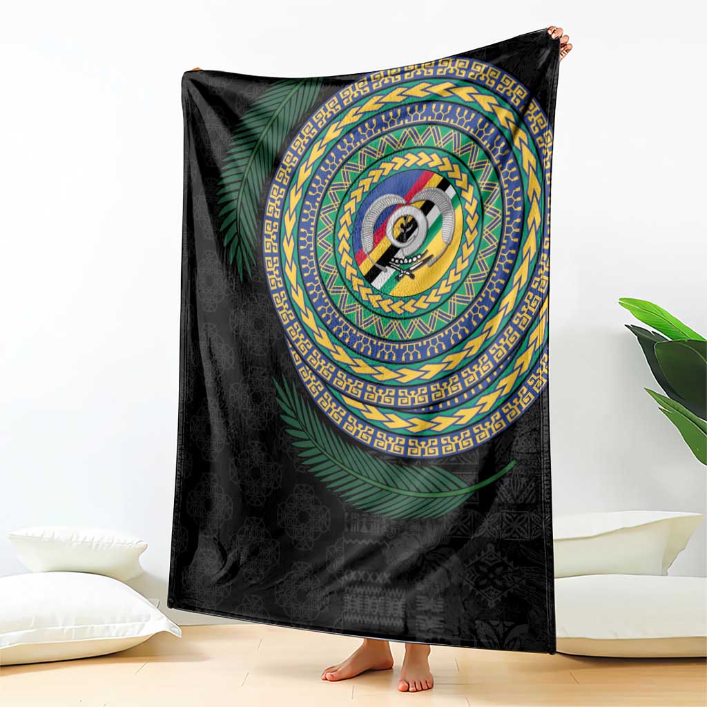 Torba Tribal Tattoo with Namele Leaves Blanket