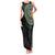 Torba Tribal Tattoo with Namele Leaves Family Matching Tank Maxi Dress and Hawaiian Shirt