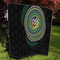 Torba Tribal Tattoo with Namele Leaves Quilt